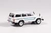 Gaincorp Products Toyota Land Cruiser 60 RHD Front Winch and Finished Model 1/64 - (with Spotlight) White, KS-029-87