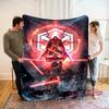 6 Size D Darth V Vaderr Blanket, Fine Workmanship, Soft and Comfortable Washable, Home Office Nap Blanket for Four Seasons Gift
