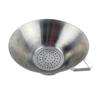 French Fries Oil Strainer 304 Stainless Steel Grease Funnel Food Draining Bowl with Oil Catcher for Home Kitchen Commercial