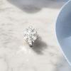 1 Pair Snowflake Stud Earrings for Women, Cubic Zirconia Wedding Engagement Statement Earrings, Winter Snowflake Jewelry Accessory