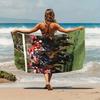 1pc Beach Towel, Horses and Jockeys in a Thrilling Race, Perfect for Beach, Surfing, Swimming, Camping, Machine Washable, Ideal