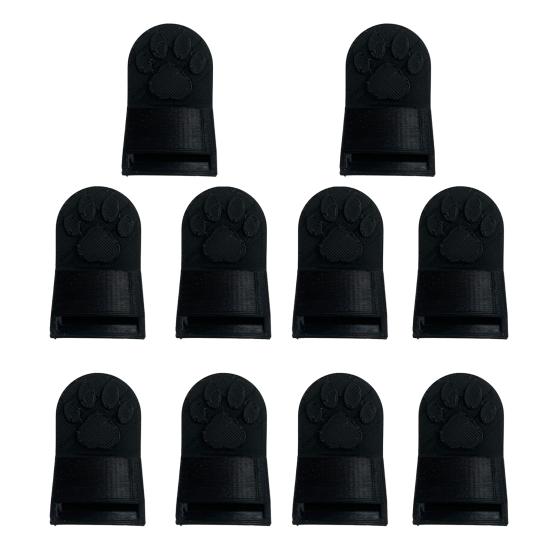 5/10Pcs 3D Printed Can Opener Cat Paw Manual Can Opening Tool Kitten Dog Food Can Tab Opener Kitchen Gadget Seniors Arthritis Chef Gift