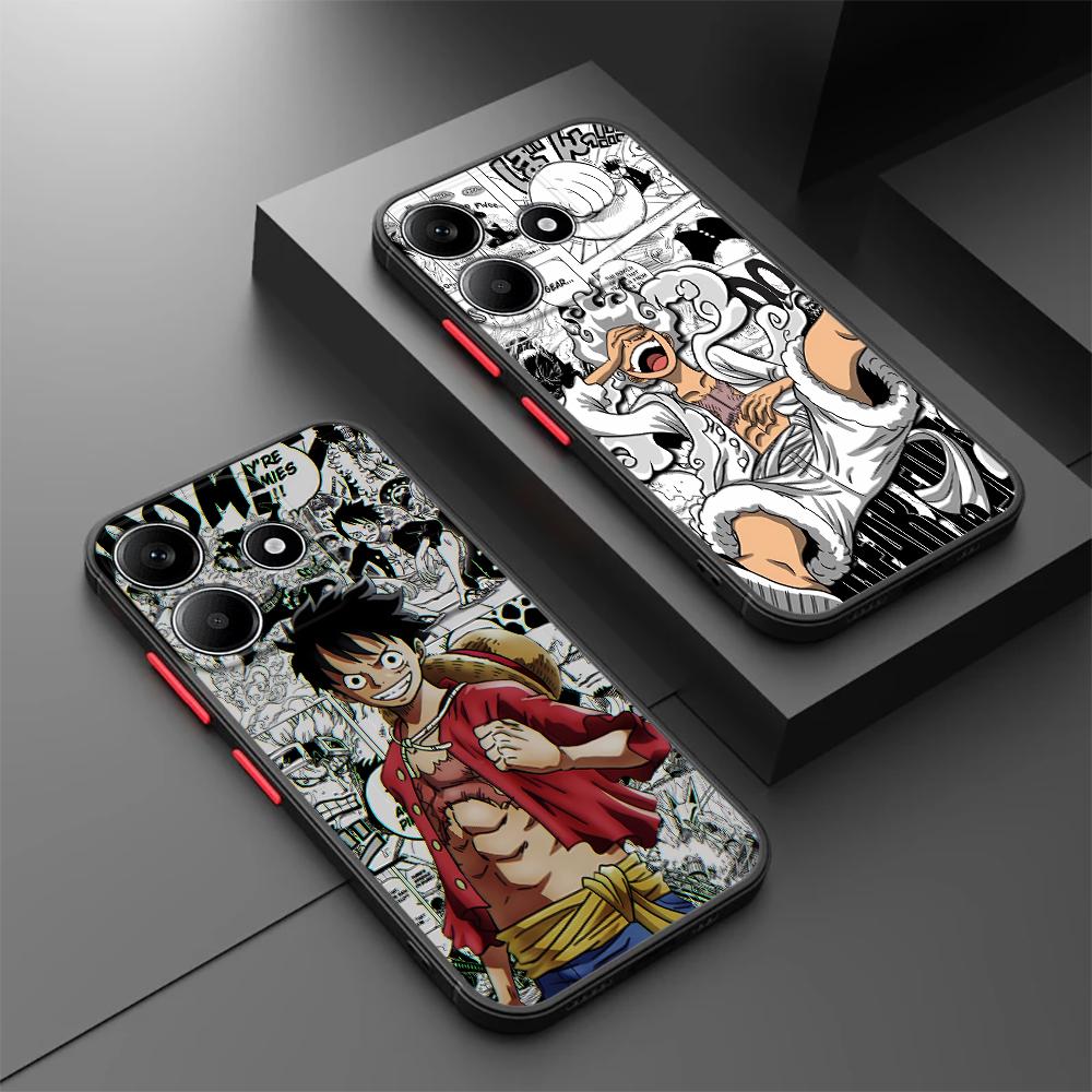 Anime O-One Pieces Phone Case for Xiaomi Redmi Note 14 13 Pro Plus 12 11 9S 10 14C 13C A4 Funda Back Phone Cover