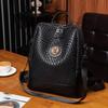 Weicher Lederrucksack Damen Tasche Tasche Damen Große Kapazität Reise Rucksack KTB