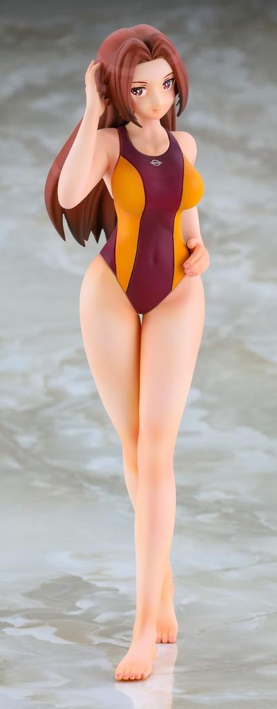 Hasegawa Egg Girls Collection Shironagi Mikumo Unpainted Resin Kit SP650 1/12 No.47 (Swimsuit) (Person)
