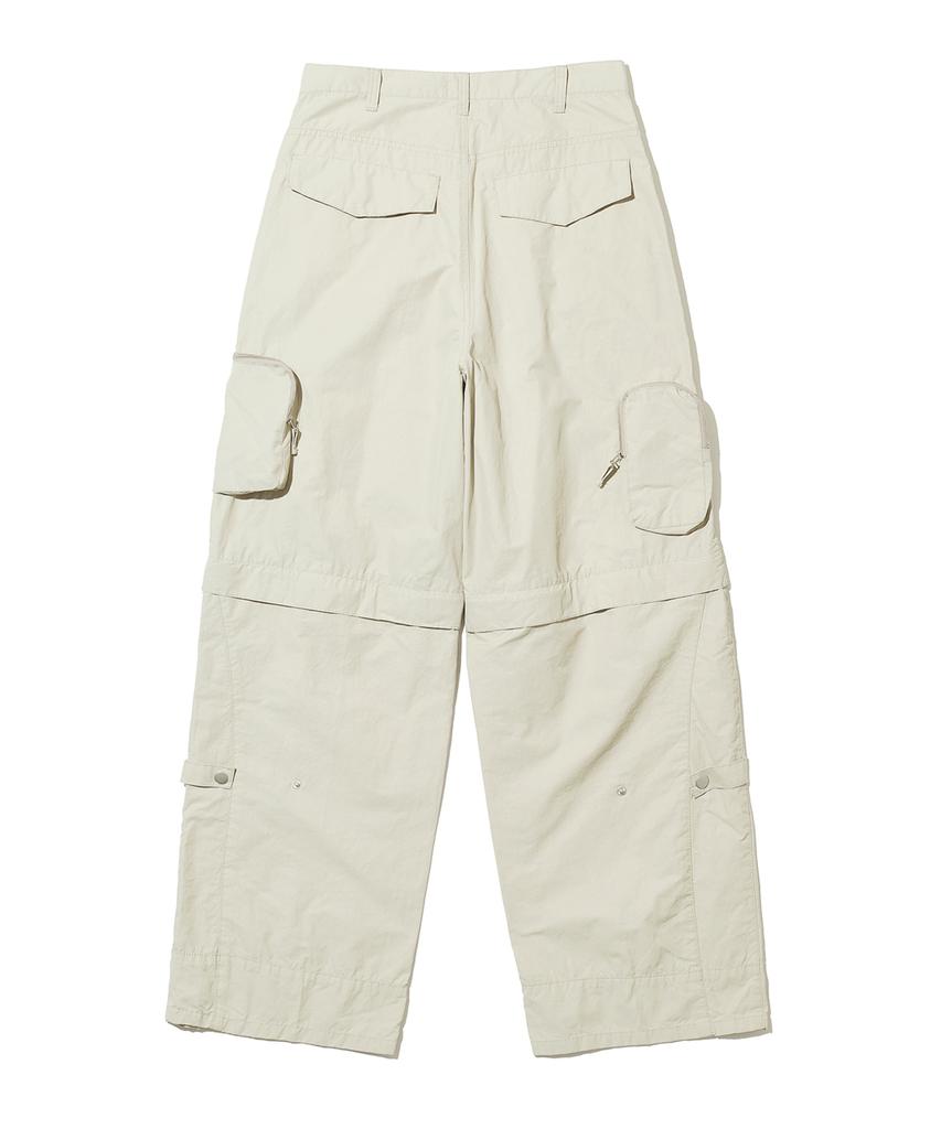 BIG UNION Twoway Pocket Pants (Cn) / Ivory