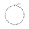 Jbans Classic 3Mm Cut Surgical Steel Slim Chain Bracelet (C2101-Ac795_Sv)