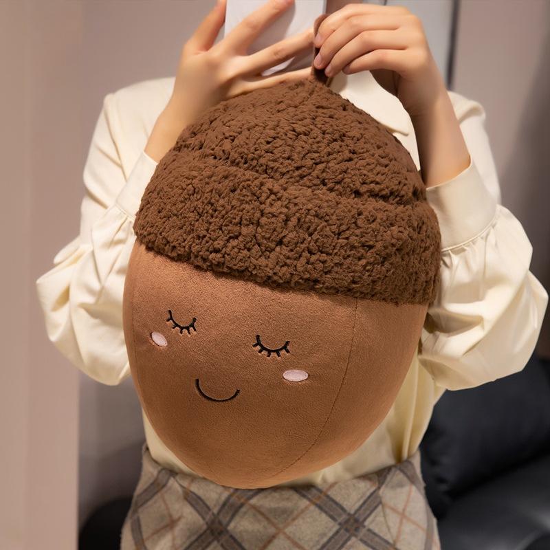Cartoon Simulation Chestnut Family Doll Plush Toy Doll Funny Chestnut Baby Pillow Children Gift Doll
