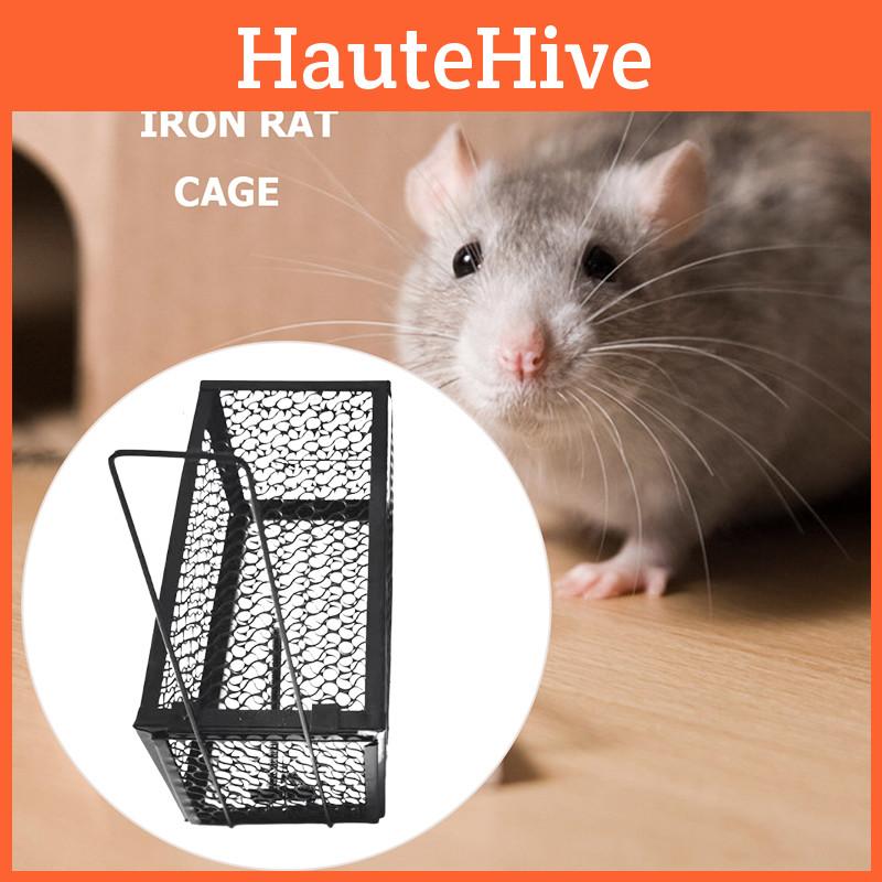 Rat Automatic Iron Mouse Trap Control Catcher Animal Rodent Mice Cage Bait
