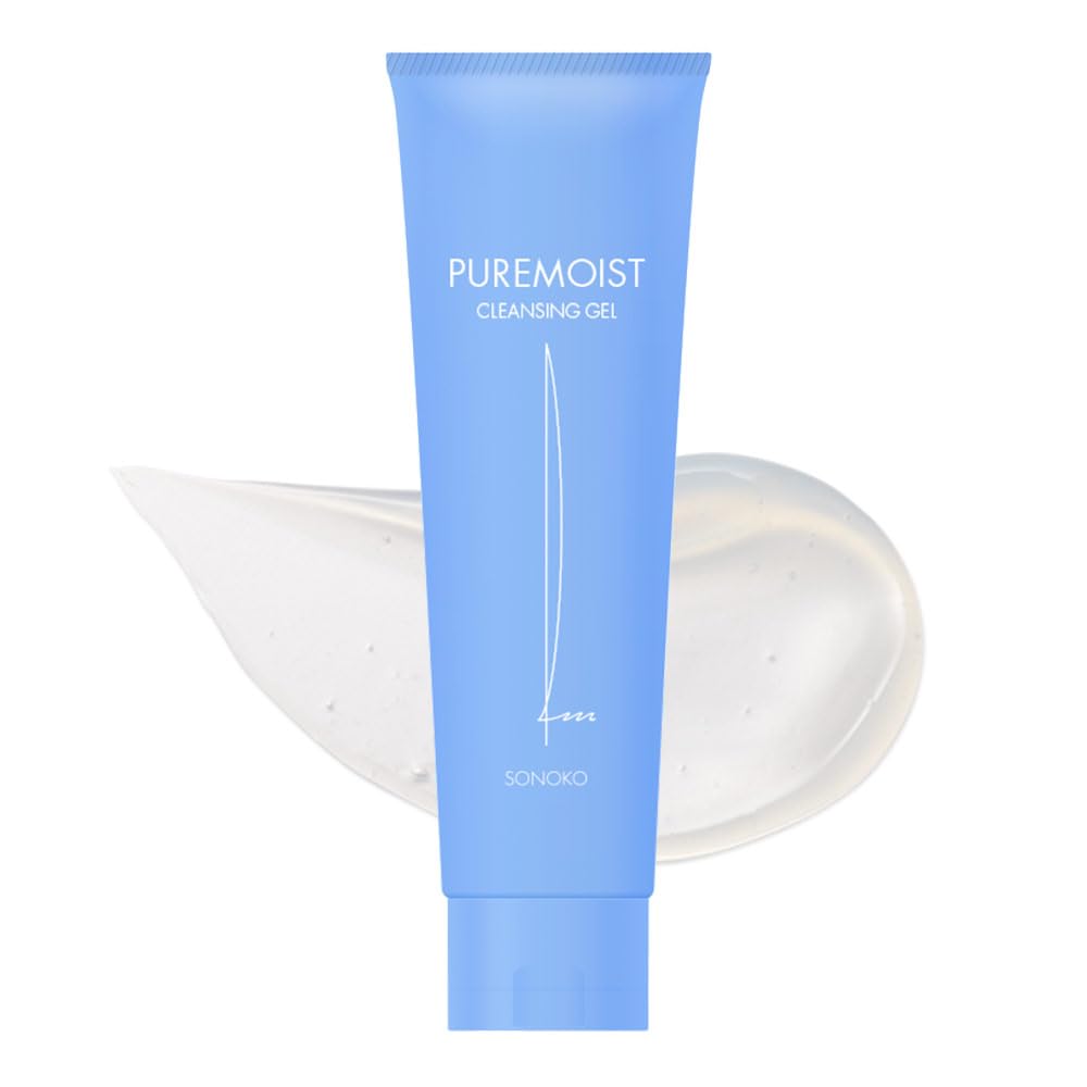 

SONOKO Pure Moist Cleansing 120g Makeup Remover with Moisturizing Hyaluronic Acid and Highly Reduces and Made in Sonoko 50th Gel, (Renewed) -