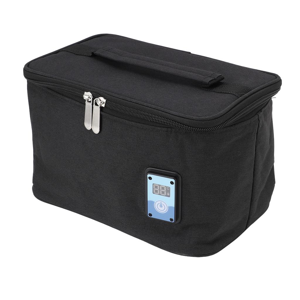 6800ml Torba Termiczna na Mleko Matki Przenośna Torba na Butelki dla Dziecka z Cyfrowym Wyświetlaczem Temperatury na Podróż