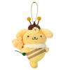 Sanrio Mascot Holder Pompompurin 686051 (Flower-Loving Bee)