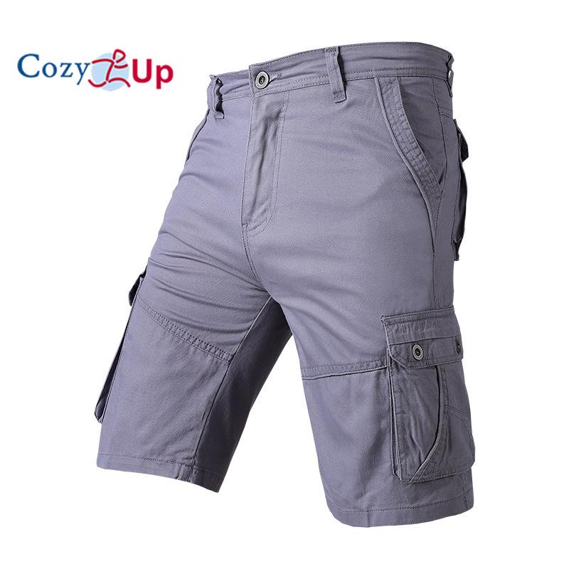 

Затишний чоловічий вільний полотняний утиліта Work Short 40 сірий