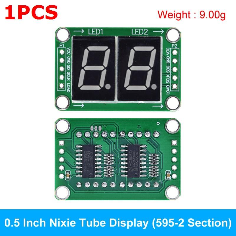 1/3/5PCS TZT Static Drive 2 3 4 Segment Digital Tube LED Display Module 2 Digital 74HC595 Tube 100% New Original For Arduino