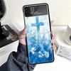 Jesus Bible Cases For Samsung Galaxy Z Flip 4 5 6 7 3 Z Flip7 Flip6 Flip4 Flip5 Flip3 5G Hard Shockproof Fundas Cover