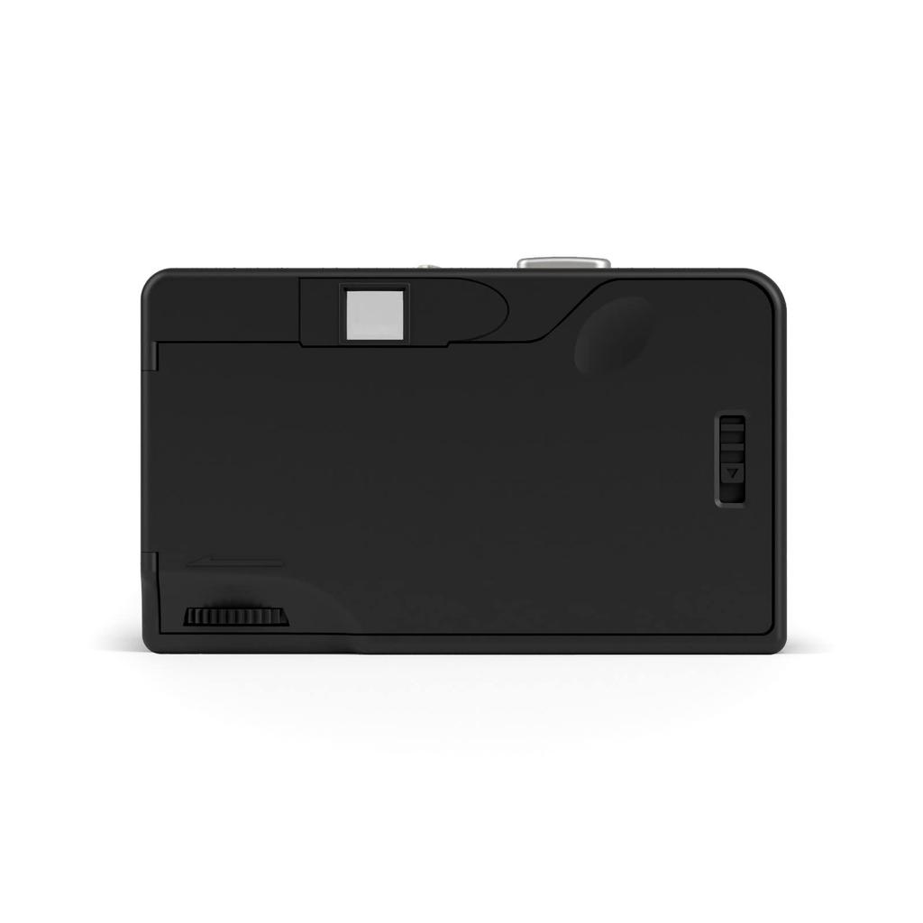 RETO Ultra Wide & Slim 35mm Reusable Daylight Film Camera - 22mm Wide-Angle Lens, Focus-Free, Lightweight, and Easy To Use (Cream)