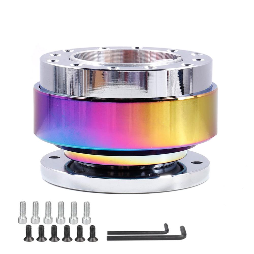 Universal Car Tuning Steering Wheel Quick Release Hub Adapter Snap Off Boss Kit Auto Accessories