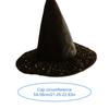 Adult Size Halloween Hat Magical Themed Unisex Witch Hat Breathable Witch Hat for Halloween Party and Cosplay Event