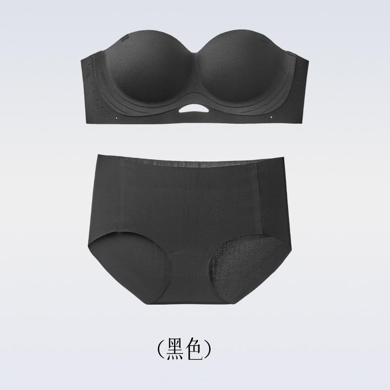 Liquid Foundation Invisible Strapless Women Show Big Non-slip Tube Top Crazy Can't Shake Off the Seamless Bra Cover