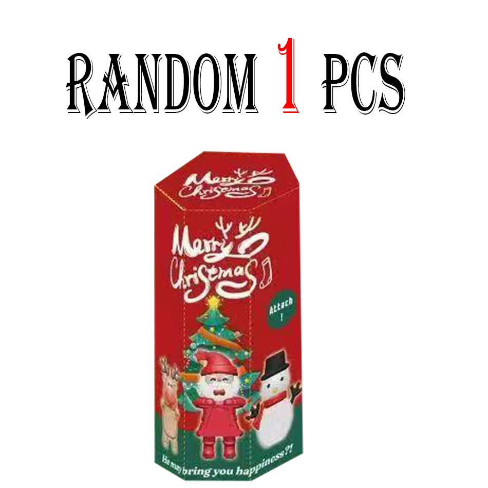 New S Angel Christmas Party Series Blind Box Snowman Doll Santa Claus Mystery Box Birthday Christmas Gift Surprise Toy