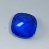 Natural Blue Tanzanite Loose Gemstone Square Cushion Shape 14.80 Ct for Jewelry Making and Crafts