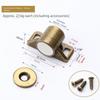 Zinc Zinc Zinc Alloy Cabinet Door Catch Cassette Magnetic Magnetic Suction Lock  Bedroom Cabinet