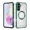 KEYSION Transparent Magnetic Case for Samsung A55 5G A35 A25 A15 Silicone+PC Shockproof Phone Back Cover for for Galaxy A05S