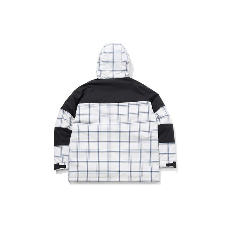 Li-Ning Casual Loose Warm Hooded Down Jacket Men Outerwear Antarctic-Gray AYMQ129-1