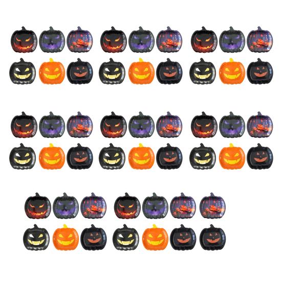 Halloween Pumpkin Paper Plates Black Orange Pumpkin Grimace Plates Disposable Serving Trays for Halloween Party Favors