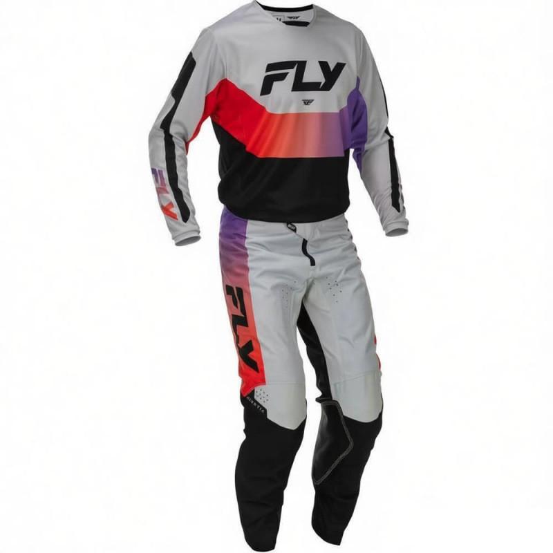 Completo da Ciclismo da Montagna a Manica Lunga da Uomo Abbigliamento da Moto Fuoristrada Set di Maglie da Ciclismo Traspiranti