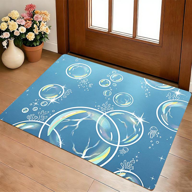 Bubbles Underwater Living Room Nonslip Area Rug Soft Carpet For Bedroom Game Playroom Sofa Office Home Decor Doormat Christmas Gift C929124