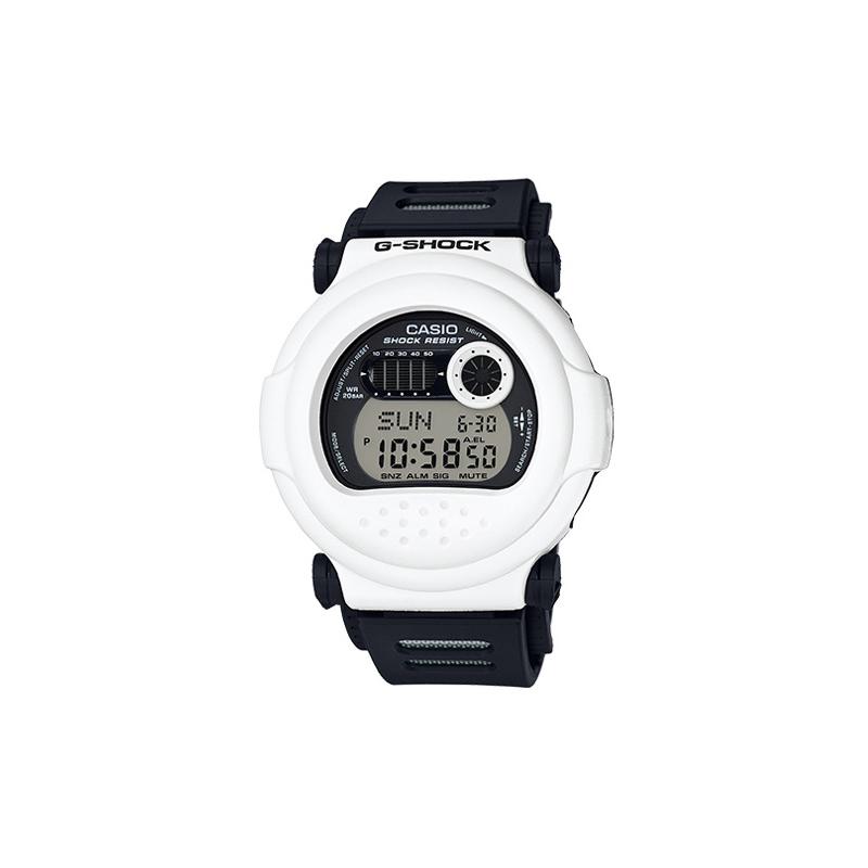 

Casio G-SHOCK theme series classic fashion trend waterproof sports quartz movement resin strap Japanese and Korean watch men s watch black G-001BW-7PR чёрный