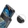 Blue Ocean Fish Hard PC Phone Case For Samsung Galaxy Z Flip 7 6 5 4 Black Cover For Galaxy Z Flip 3 Foldable Fundas Shell Capas