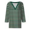 3/4 Sleeve Shirts For Women Tees Blouses Casual Plus Size Basic Tops Pullover Ladies Tunic Blouses
