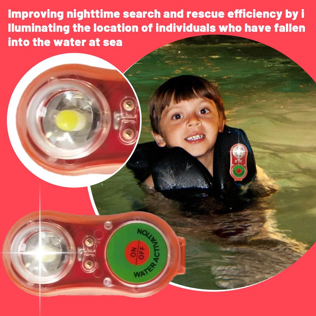 Life Jacket Light Self-Illuminating Light for Boats