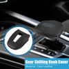 Car Gear Shifting Knob Cover for Mitsubishi Outlander Faux Leather Black