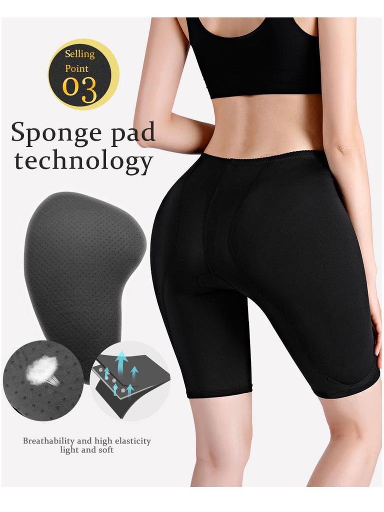 Women's Tummy Control & Hip Enhancer Pants with Waist Cincher and Slimming Underwear
