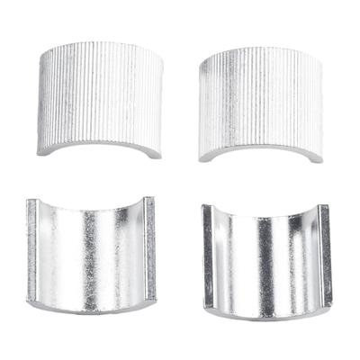 4x 22mm 7/8"- 28mm 1-1/8" Handlebar Mount Riser Clamp Conversion Shim Motorcycle