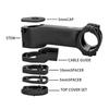 1pcs Aluminum Alloy Bike Handlebar Stem Adjustable Internal Cable Routing Lightweight Cycling Parts For Outdoor Adventure