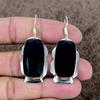 Blue Topaz Gemstone Handmade 925 Sterling Silver Jewelry Earring 2.17" KKG-617
