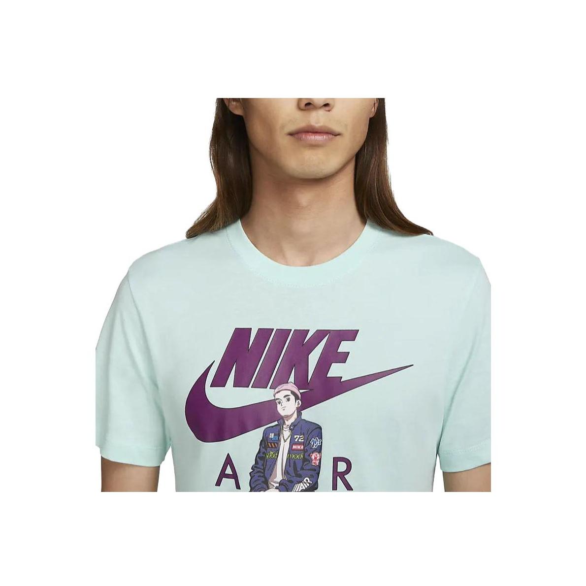 

Nike Футболка свободного кроя с графическим принтом и коротким рукавом, мужская, зеленая FD1333-346 M