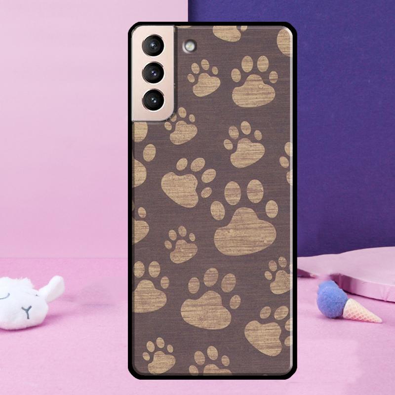 Dog Paw Phone Case For Samsung Galaxy S25 Ultra S24 Ultra S9 S10 S20 S21 S22 Plus S23 S24 FE Cover