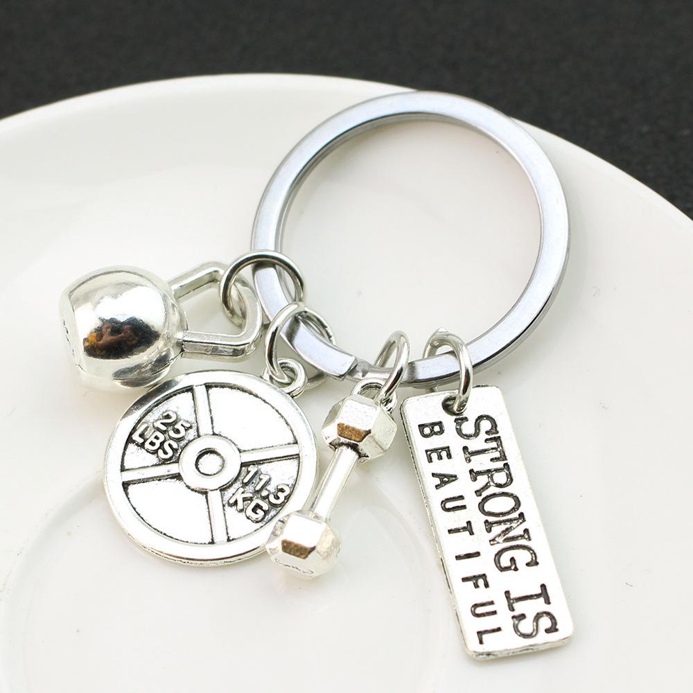 Fitness Equipment: Dumbbells, Barbells, Kettlebells & Keychain Pendants for Men, Women & Couples