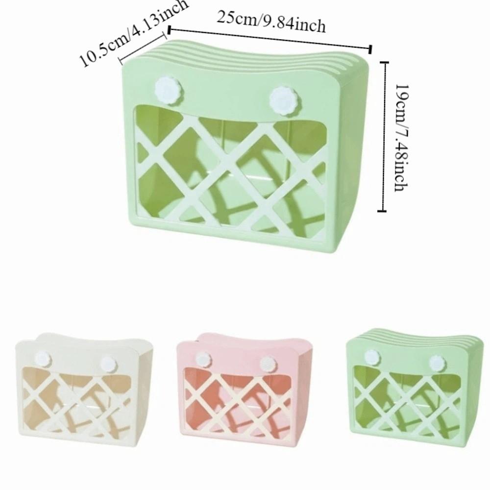 Practical Hanging Rabbit Hay Feeder Fixed Anti-tipping Rabbit Grass Rack with Lid Large Capacity Hay Manger Hamster Cage