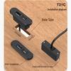 12V Embedded USB Type-C Charger for Coffee Table, Sofa, or Bedside Cabinet - Concealed Furniture Phone Charger.