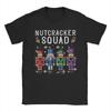 Christmas Nutcracker Squad Xmas T Shirt Beach Trending TShirts Men Cotton O Neck Oversize Clothes Short Sleeve Funny Tops