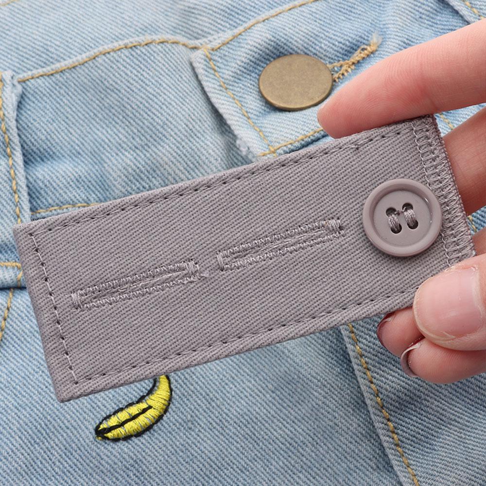 Jeans Unisex Maternity Hooks Trousers Button Waist Band Pant Extender Belt Waist Extenders