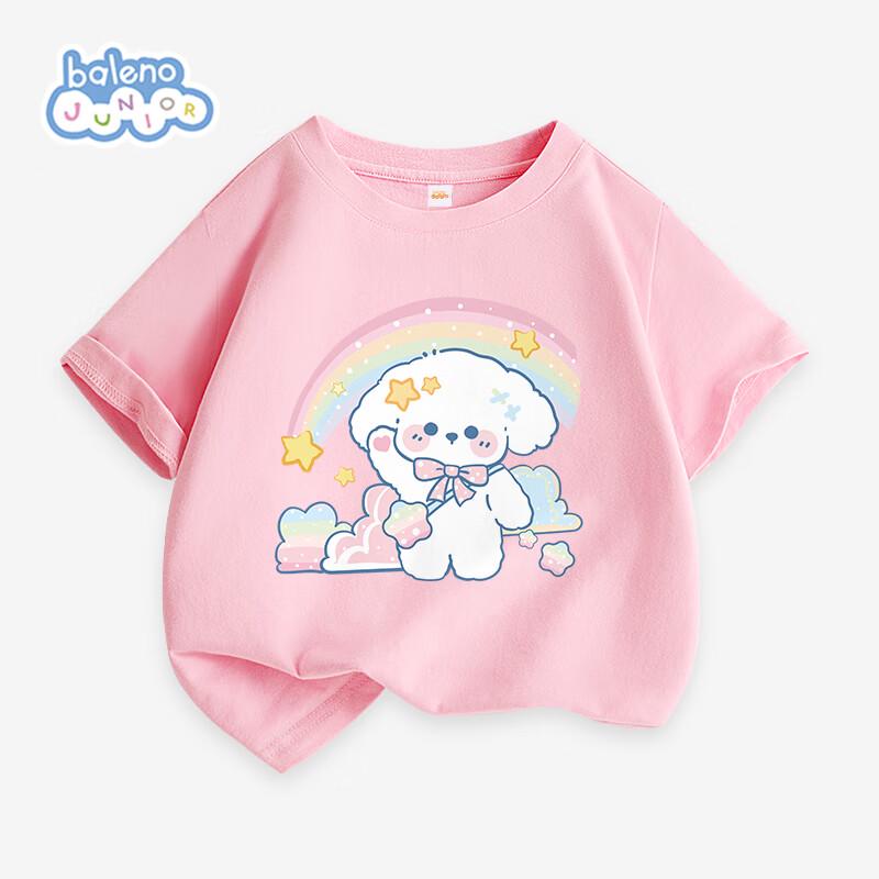 Baleno Girls  Cotton Cartoon Short Sleeve T-Shirt 120