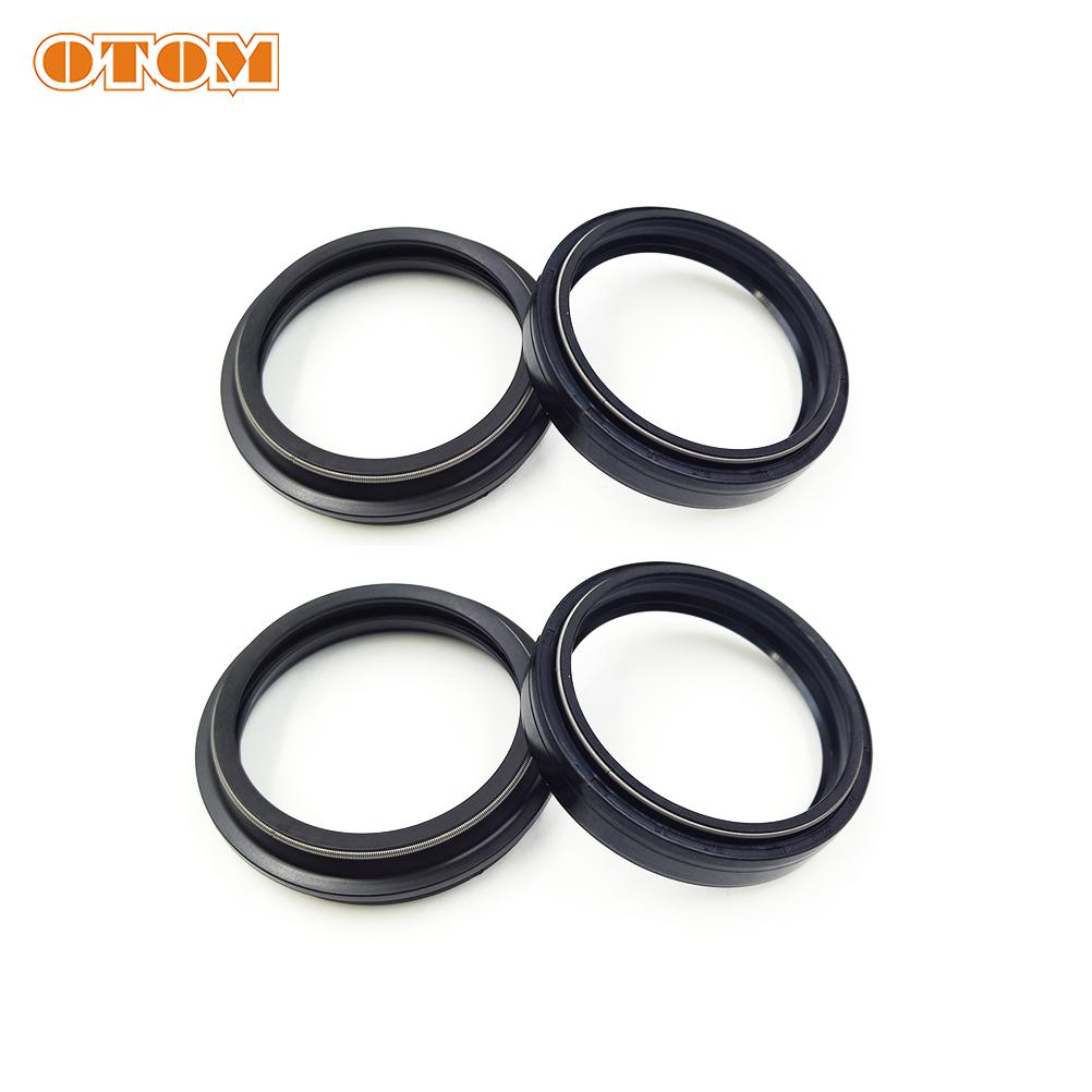 OTOM Motorcycle 48mm Front Fork Damper Oil Seal Dust Sealed Ring For KTM EXC SXF HUSQVARNA FC TE 125-990 Pit Dirt Bike Accessory