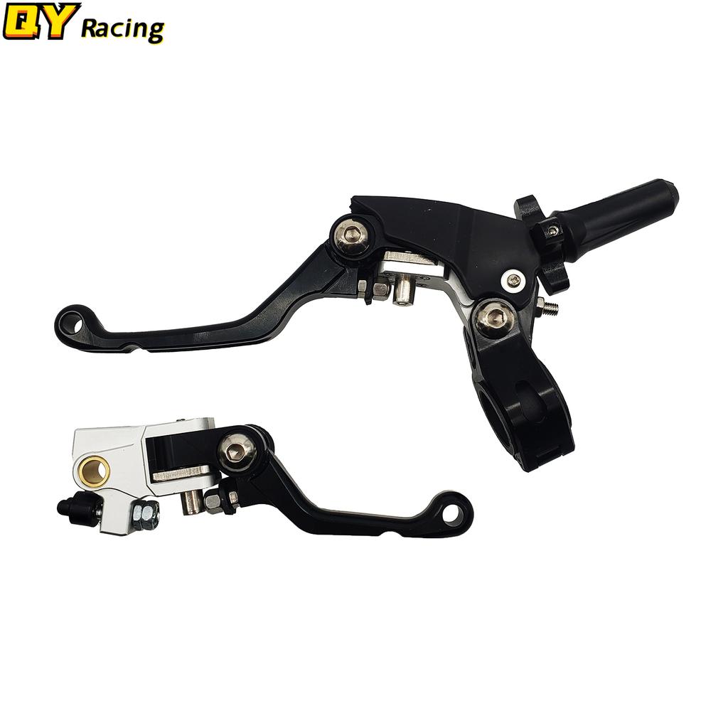 CNC 360° Labor-saving Anti-slip Folding Brake Clutch For HONDA CRF YAMAHA YZF BOSUER BSE M2 M4 M5 M6 KAYO K2 K6 K6R KT250 TT TS